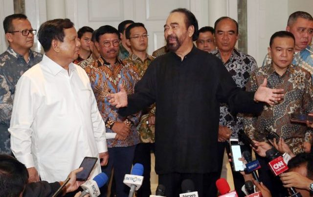 Prabowo Temui Paloh, Hasilkan Tiga Kesepakatan