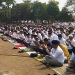 Langsung Diguyur Hujan Deras