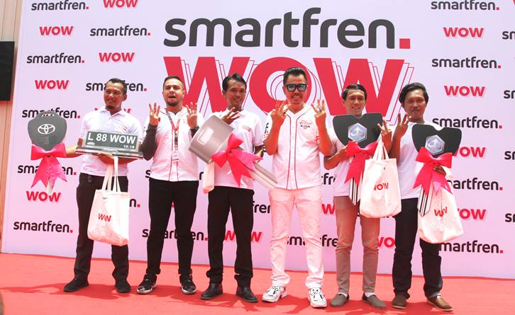 Smartfren Umumkan Pemenang Undian WOW