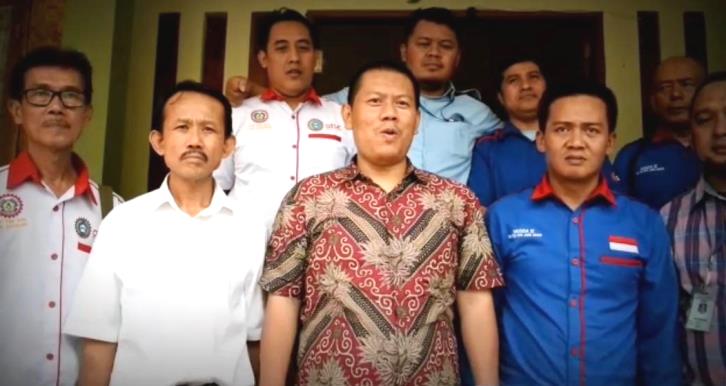 Ketua DPRD Kabupaten Bandung, Ketua Parpol dan Ketua SPSI Sepakat Tolak Unras Anarkis