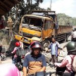 Dua Pedagang Tahu Tewas Diseruduk Truk