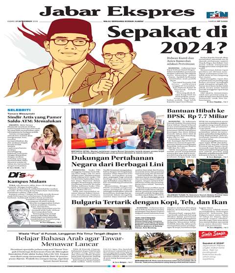 e-Paper Jabar Ekspres Edisi 21 November 2019