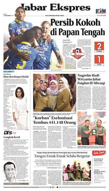e-Paper Jabar Ekspres Edisi 7 November 2019