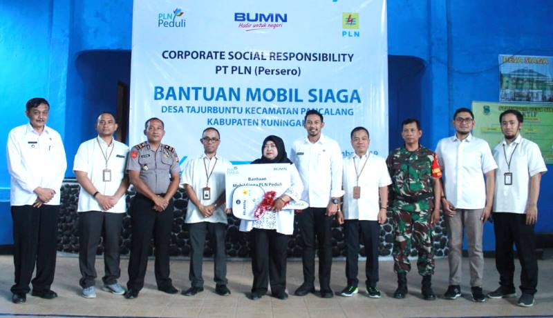 PT PLN (Persero) UIP JBT II Serahkan Bantuan Mobil Siaga