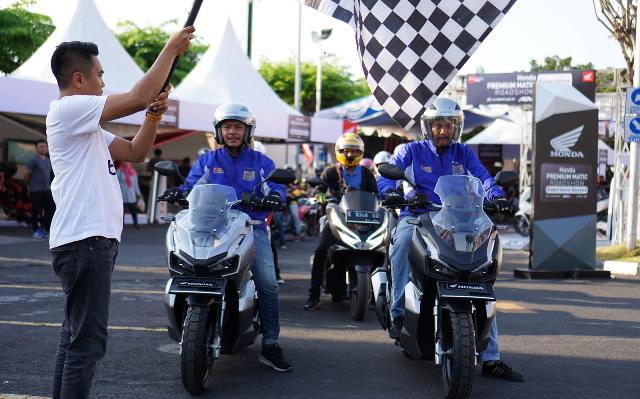 DAM Gelar ADV150 Urban Exploride di Kota Cirebon