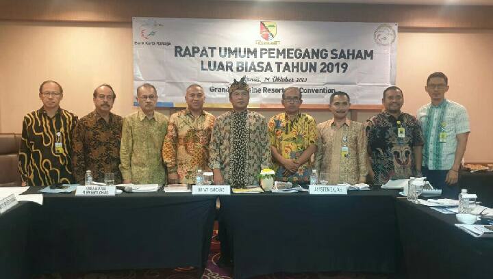 Wajah Lama Isi Jajaran Direksi dan Dewan Komisaris BPR Kerta Raharja