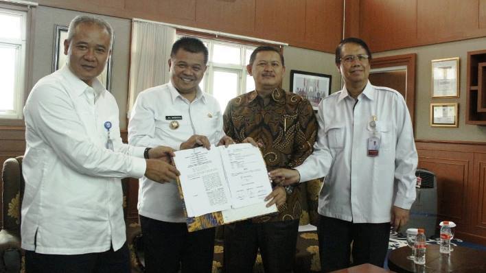 Pembangunan Stadion Gelora Bandung Barat Dikebut
