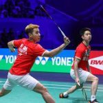 Pukulan Kevin Pastikan Minions Juara China Open 2019