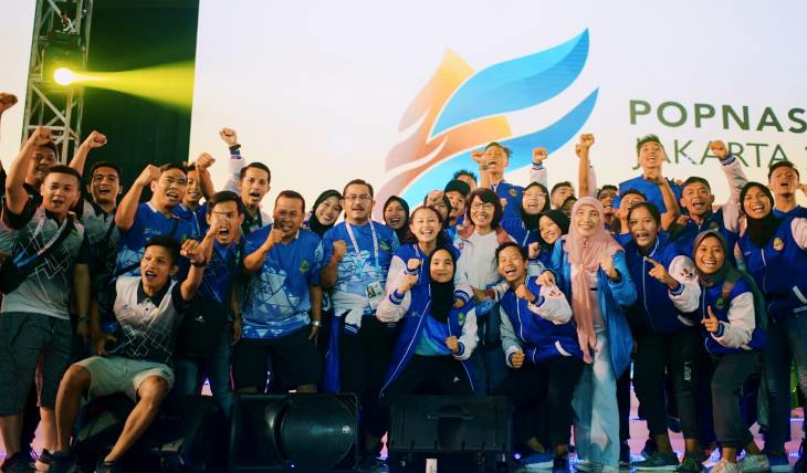 POPNAS 2019: Jawa Barat Cetak Sejarah Hat-trick Juara Umum