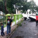 Hujan Angin Sebabkan Kubah Masjid Ambruk