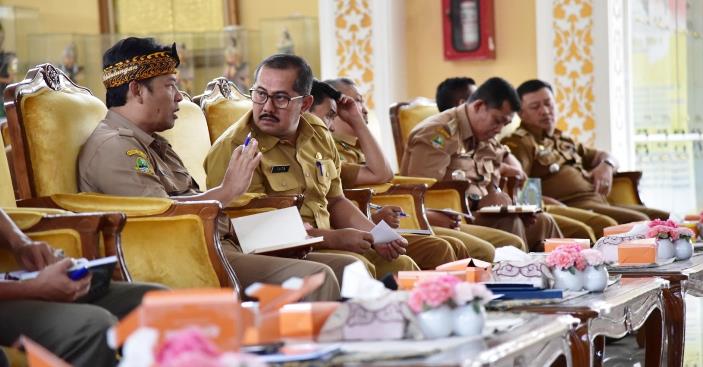 Pelantikan Kades Serentak di GBS