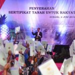 Capaian Sertifikasi Tanah Baru 48 Persen