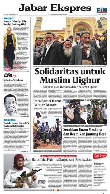 e-Paper Jabar Ekspres Edisi 23 Desember 2019 e-Paper Jabar Ekspres Edisi 23 Desember 2019