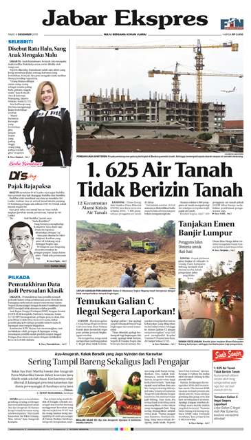 e-Paper Jabar Ekspres Edisi 4 Desember 2019