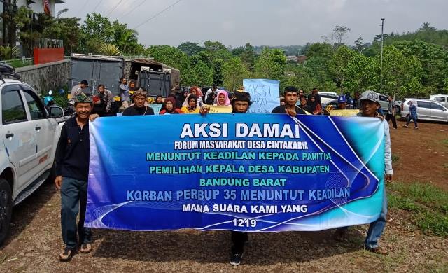 Pelantikan Kades Cintakarya Minta Ditunda