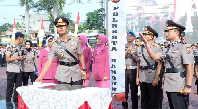 Naik Level, Polres Bandung Resmi Menjadi Polresta Bandung Naik Level, Polres Bandung Resmi Menjadi Polresta Bandung