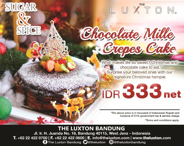 The Luxton Bandung Siapkan Bingkisan Nataru Istimewa