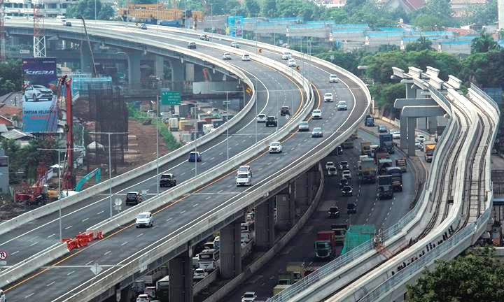 Inilah Beberapa Titik Akses Masuk Tol Layang Jakarta-Cikampek yang Ditutup