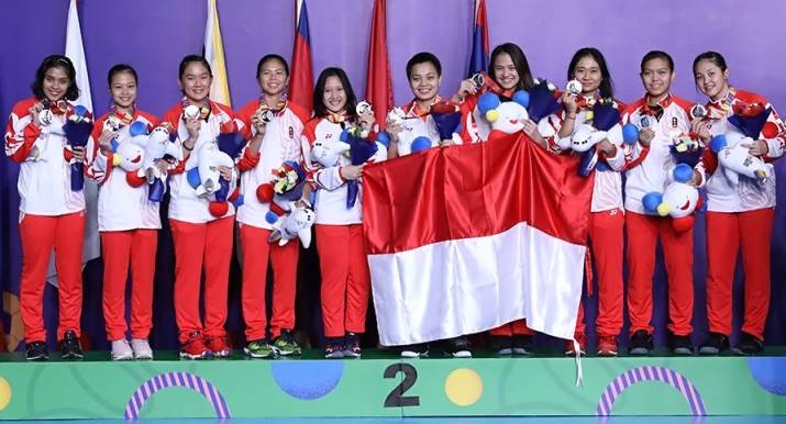 Kontingen Indonesia Berhasil Meraih Medali Melebihi Target