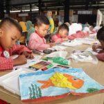 Gelorakan Makan Ikan, Bupati Bagikan PMT Gratis