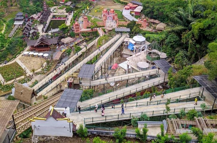 Miniatur Budaya Asia Afrika Hadir di Lembang