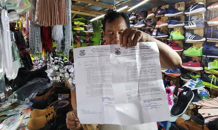 Satpol PP Beri Waktu Sepekan PKL Bongkar Lapak