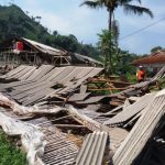 Angin Puting Beliung Rusak Sepuluh Bangunan