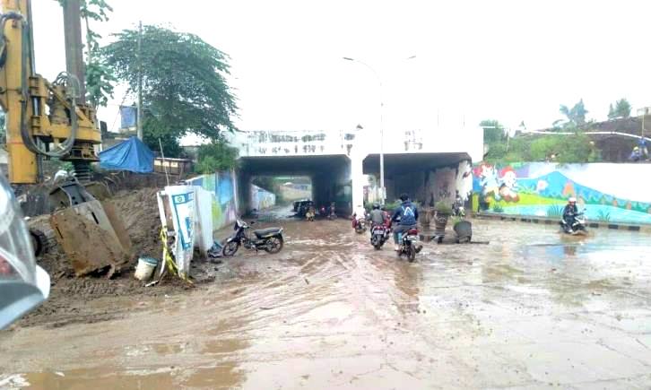 Banjir Diduga Akibat Proyek KCIC