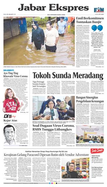 e-Paper Jabar Ekspres Edisi 29 Januari 2020 e-Paper Jabar Ekspres Edisi 29 Januari 2020