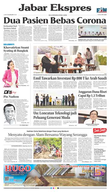 e-Paper Jabar Ekspres Edisi 31 Januari 2020