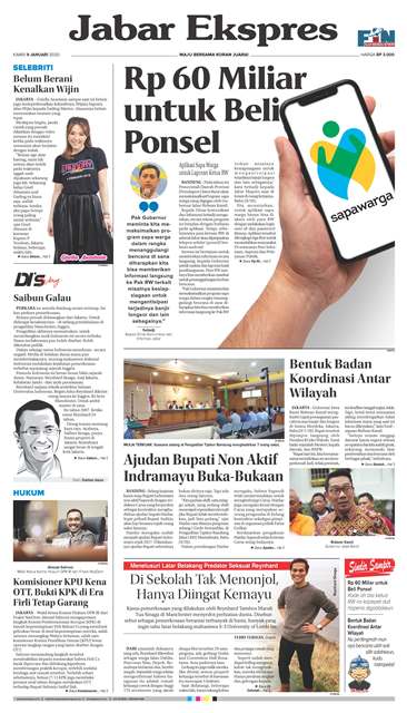 e-Paper Jabar Ekspres Edisi 9 Januari 2020