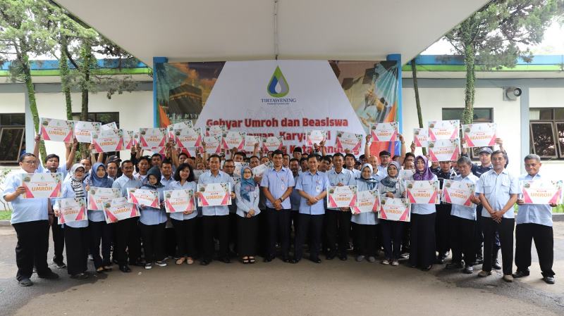Penghargaan Bagi Karyawan, PDAM Beri Umroh Gratis dan Beasiswa