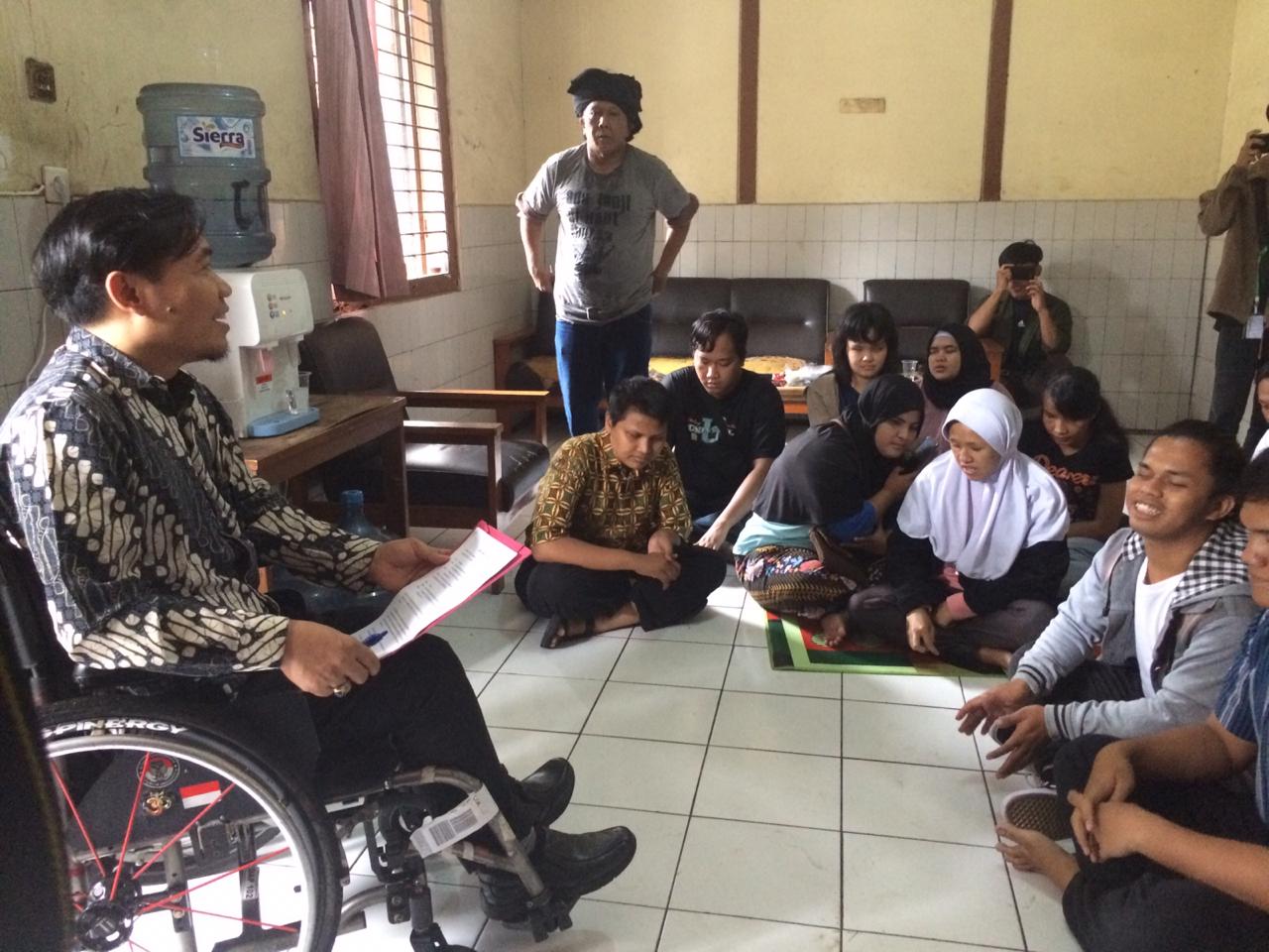 Mahasiswa Disabilitas Wyata Guna Minta Permensos Dicabut
