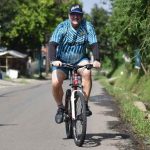 Robert Semringah dengan Gowes Ceria Pemain Persib