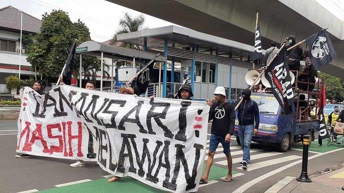 Warga Tamansari Gelar Aksi Demo ke ATR/BPN