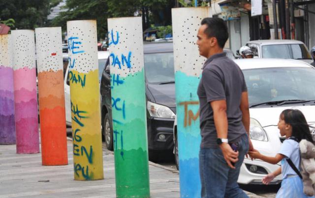 Taman Kota Jadi Sasaran Vandalisme