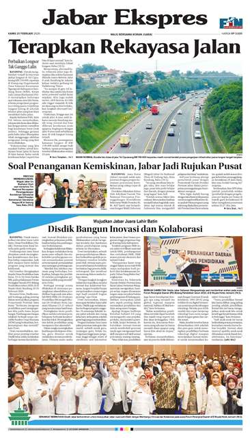 ePaper Jabar Ekspres Edisi 20 Februari 2020