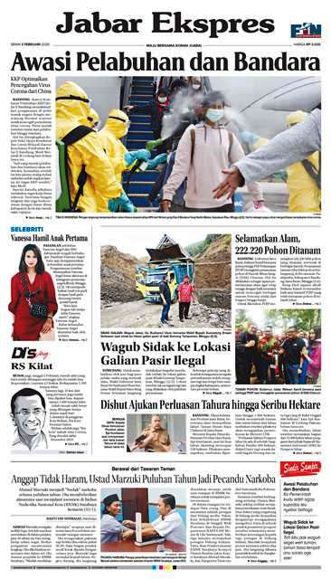 e-Paper Jabar Ekspres Edisi 3 Februari 2020