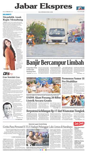 e-Paper Jabar Ekspres Edisi 5 Februari 2020