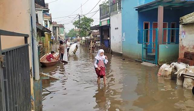 Banjir Dayeuhkolot dan Baleendah Seperti Isi Ulang