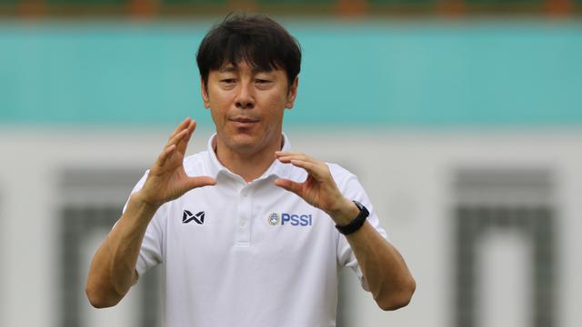 Puji Hasil Laga Uji Coba Timnas, Shin Tae-yong Anggap Seluruh Anak Asuhnya 'Man of the Match'