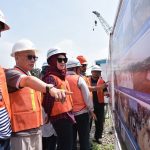 Rombongan Komisi IV melakukan kunjungan untuk melihat langsung progres pembangunan Tol Cisumdawu. (FOTO DOK)