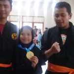 Puput, Siswi SD Mekar Sari Bayongbong Garut Sabet Medali Emas Kejuaran Silat antar Pelajar se Jabar