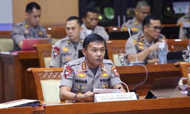 Kapolri Dicecar Soal Harun Masiku