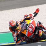 Tes Pramusim, Marc Marquez Kecelakaan Tunggal