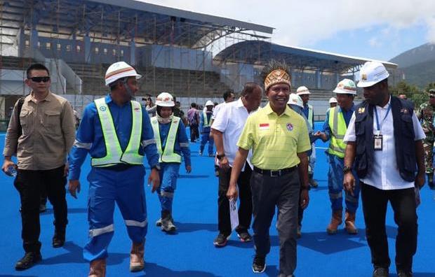 Menpora Optmistis Venue PON XX di Papua Rampung Tepat Waktu