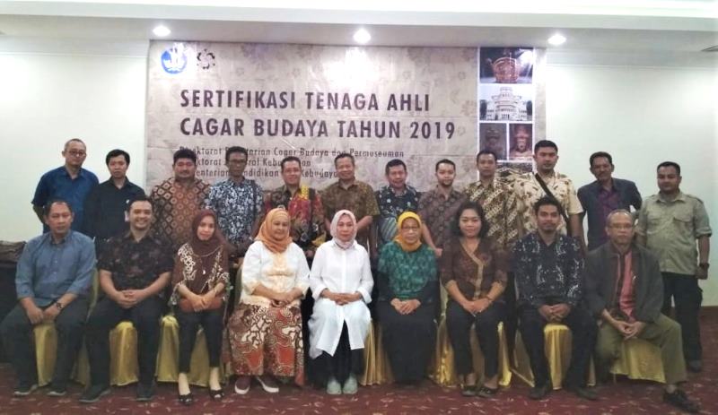 54 Ahli Cagar Budaya Terima Sertifikat Kompetensi