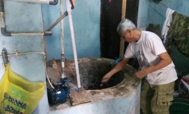 DLH Uji Lab Air Sumur Milik Hambali