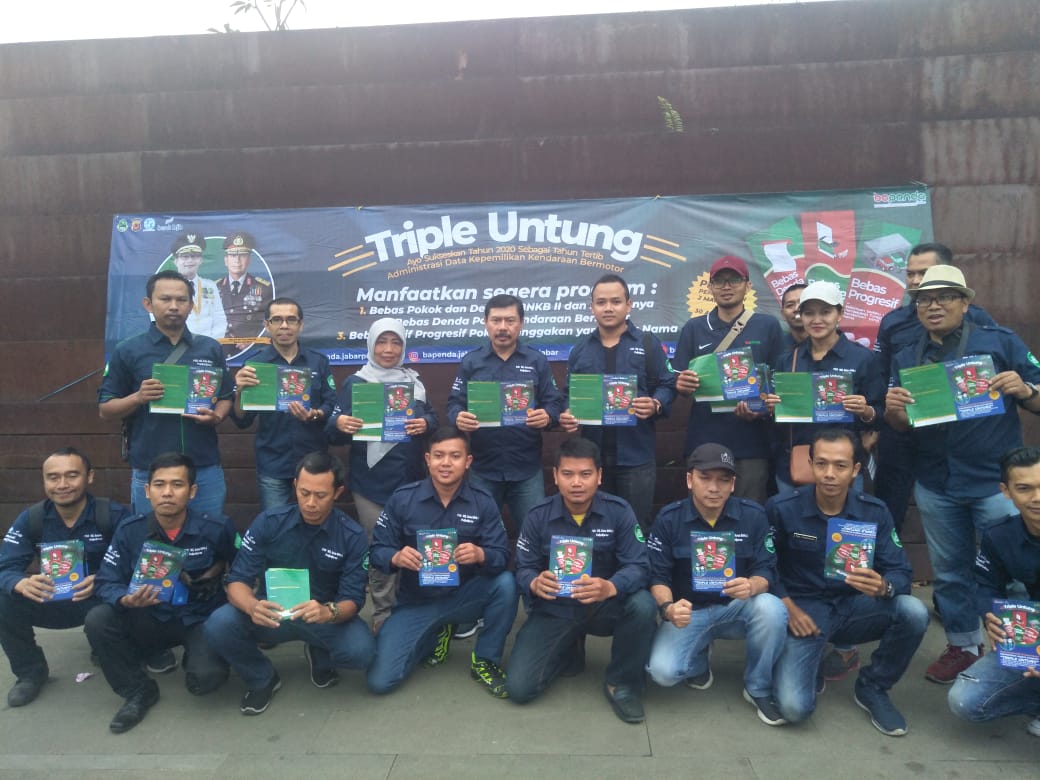 Langsung Tancap Gas! Samsat Pajajaran Sosialisasikan Program Triple Untung