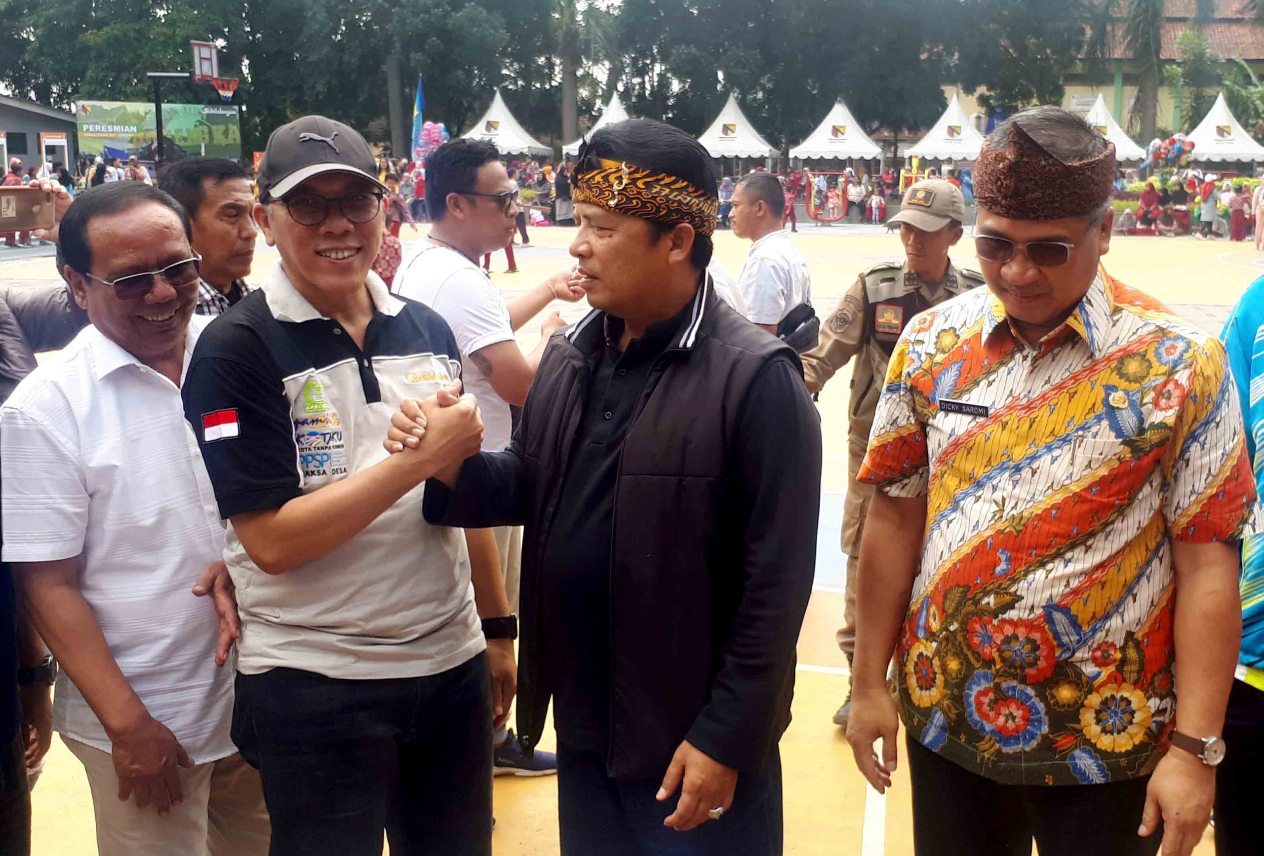 Pembangunan Alun-alun Soreang dan Cicalengka Telang Dana Rp 15 Miliar yang Bersumber dari Bantuan Gubernur